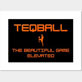 Teqball The Beautiful Game Elevated Posters and Art